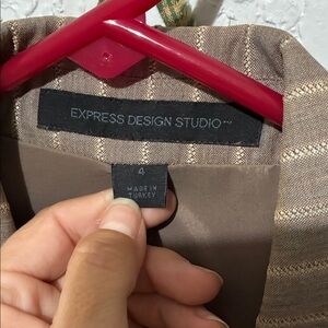 Express Design Studio Brown Blazer